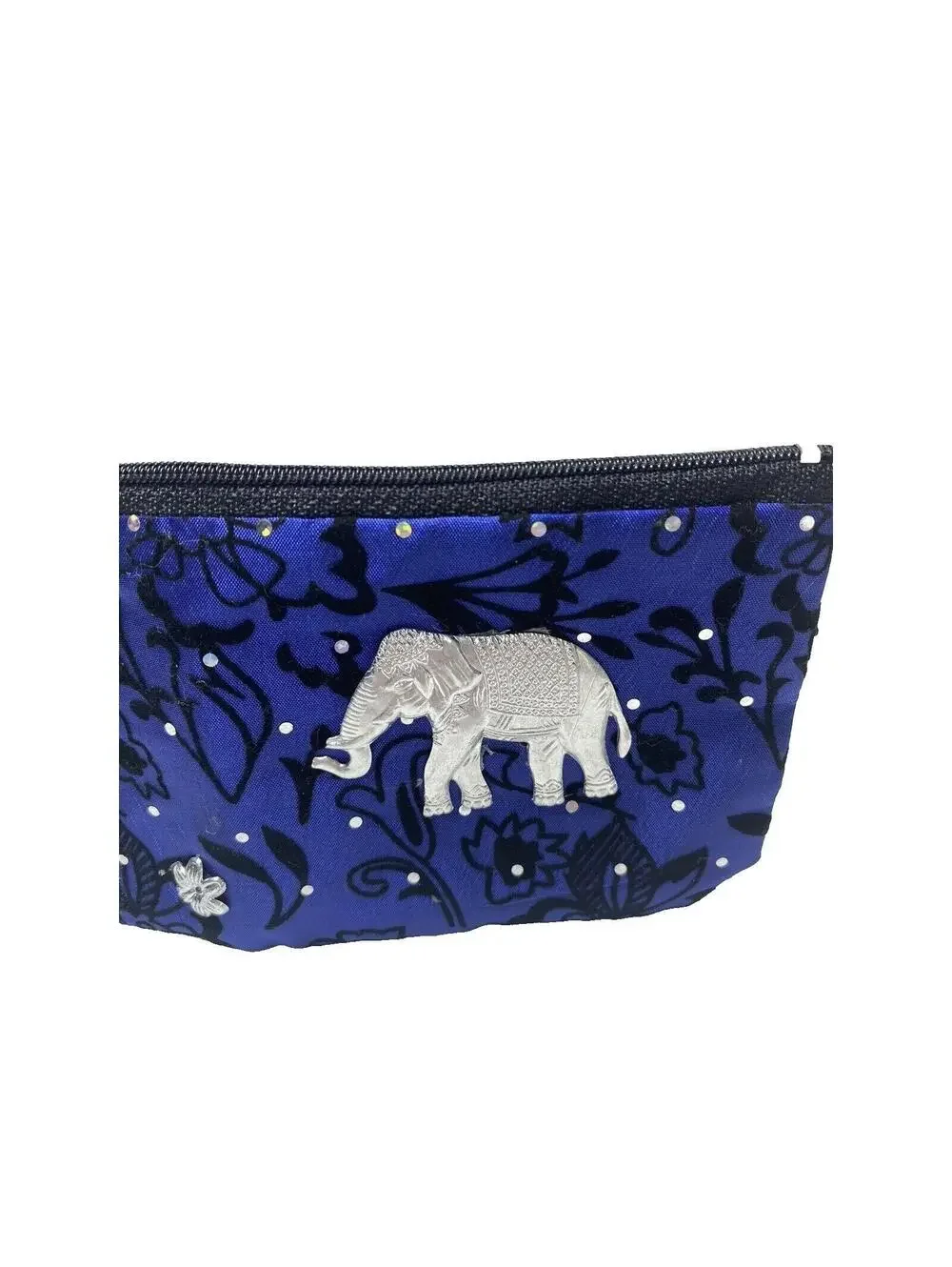Elephant pouches With Zippers and elephant key chain Brand New